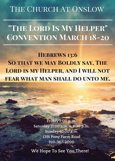 Church Convention Flyer